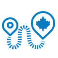 Travel In Canada Icon